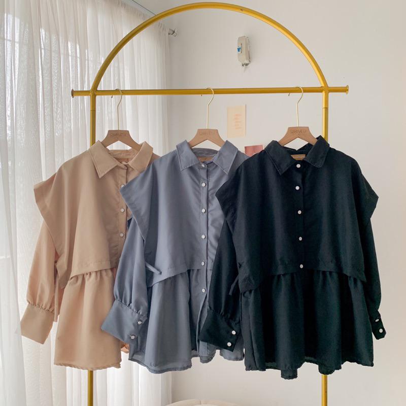 Syamaita Original Lady Blouse Vest Material Cotton Sheer Silky Premium Ringan Dan Adem