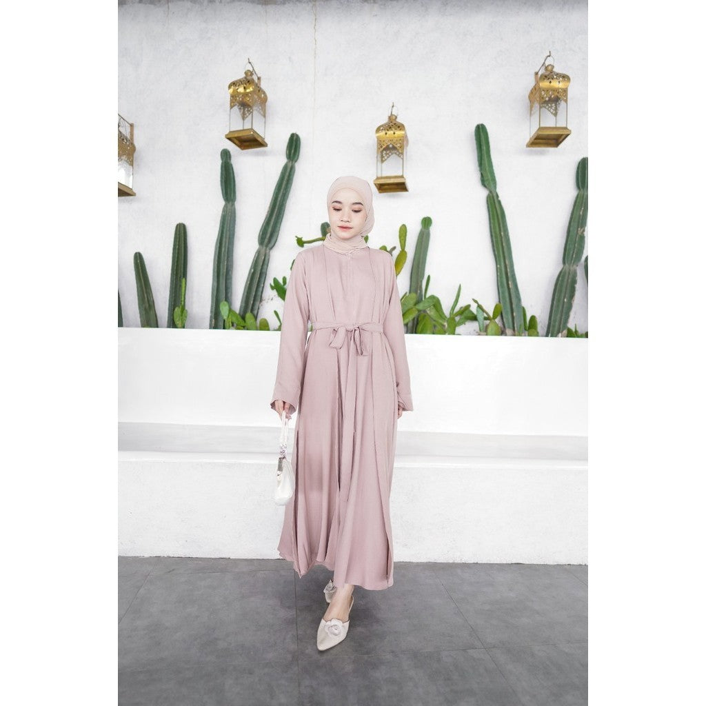 Hawa Abaya Dress Inner Outer 3in1