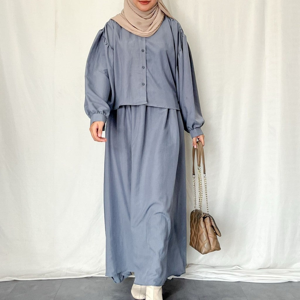 Syamaita Original Ginan Set Rok Oversize