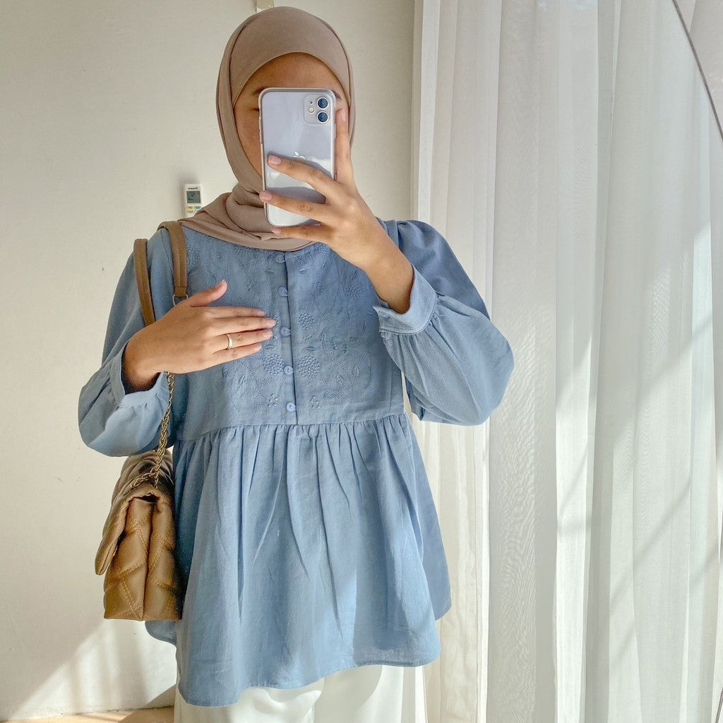 Bianca Linen Blouse Series