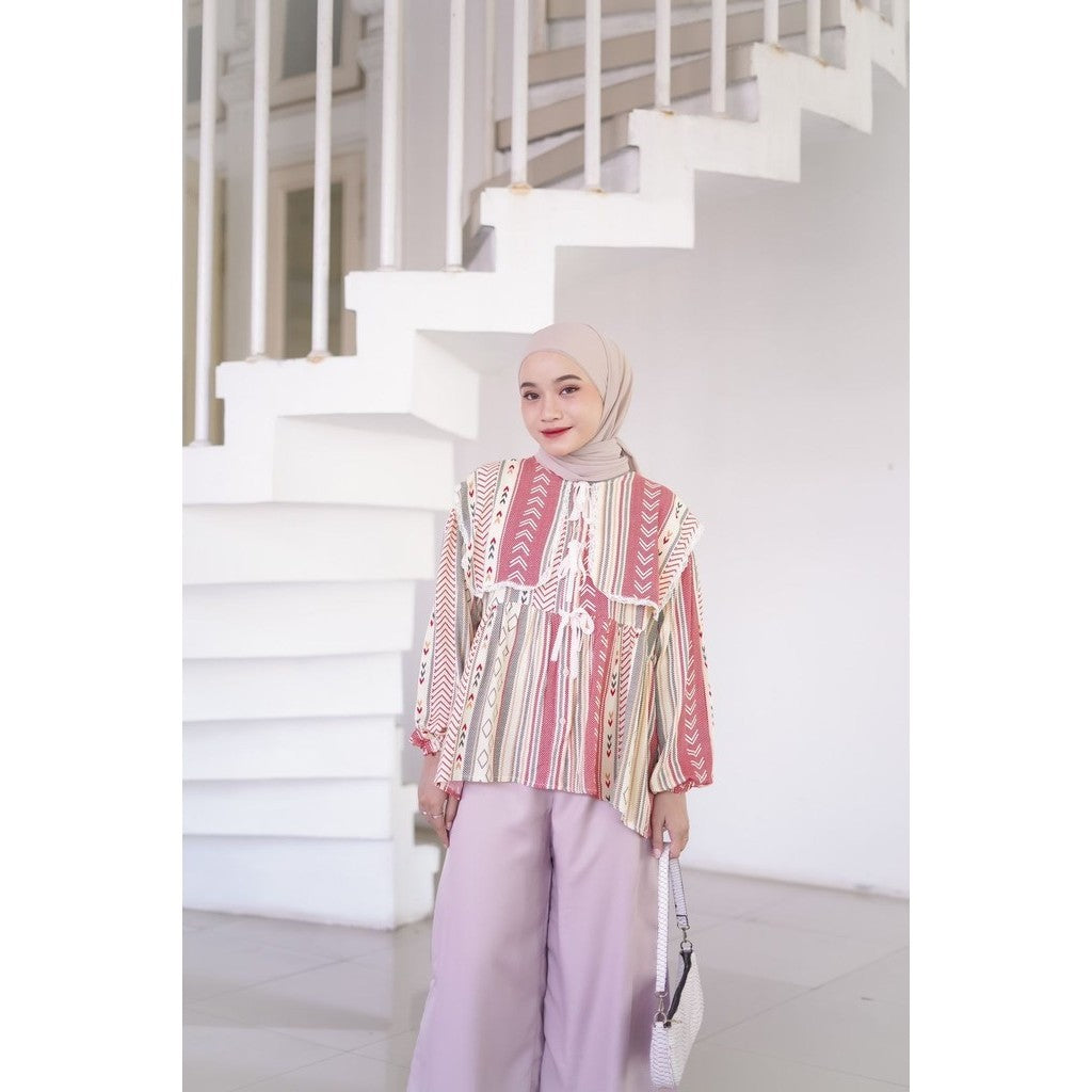 Vello Shirt Rayon Twill Coquette