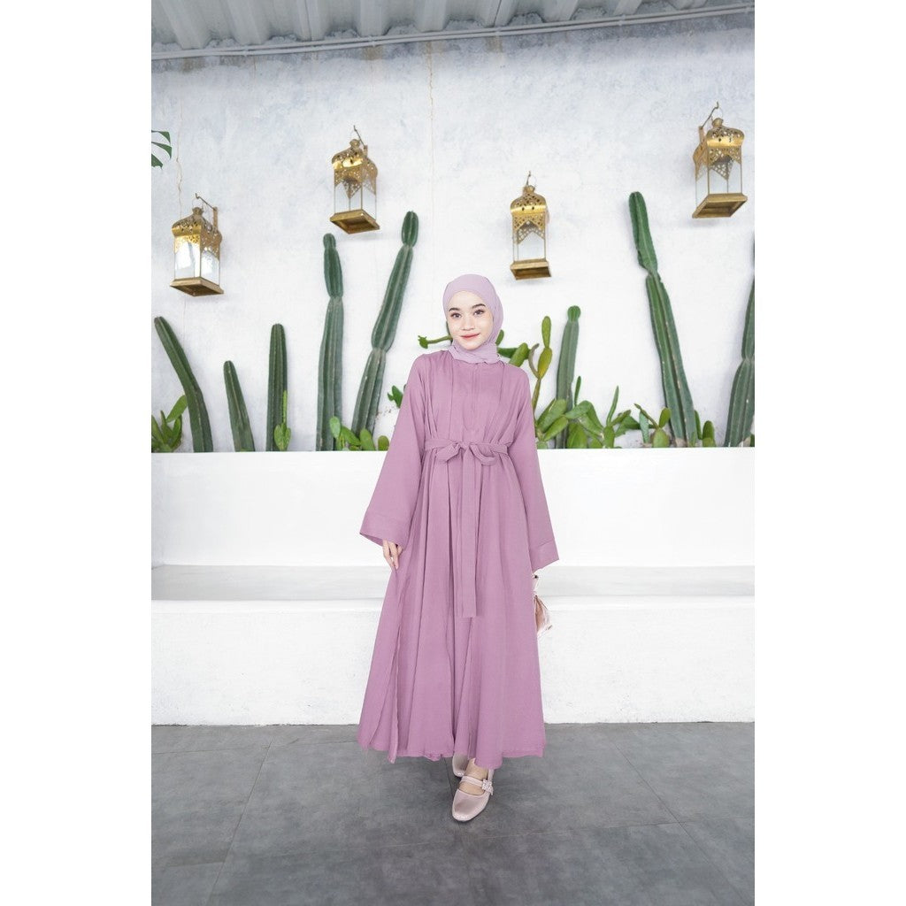 Hawa Abaya Dress Inner Outer 3in1