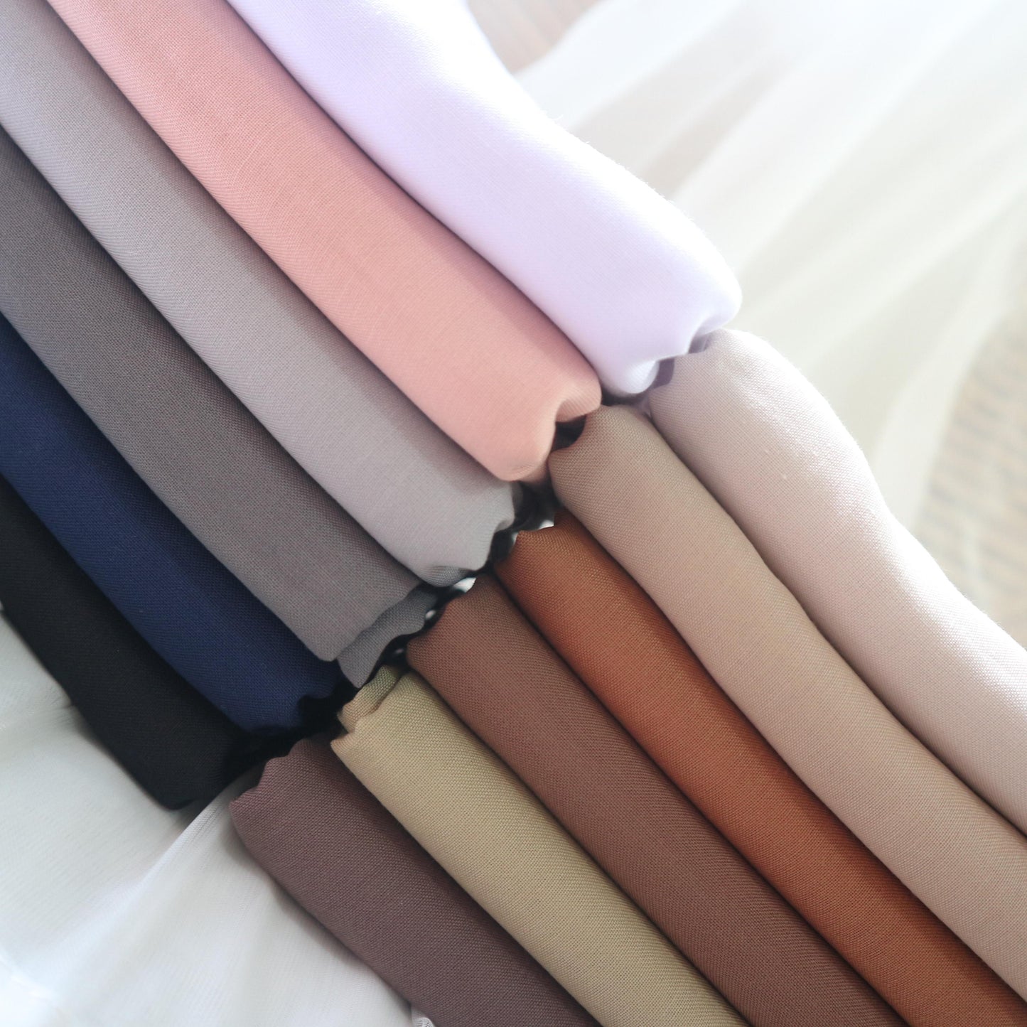 Mecca Square Scarf (Plain PolyCotton)
