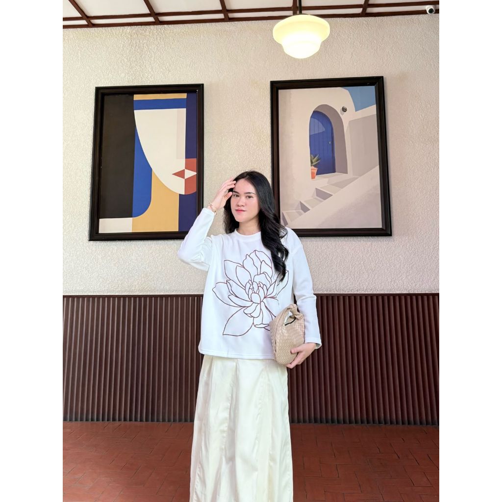 Jaden Blouse Bordir By Syamaita Original