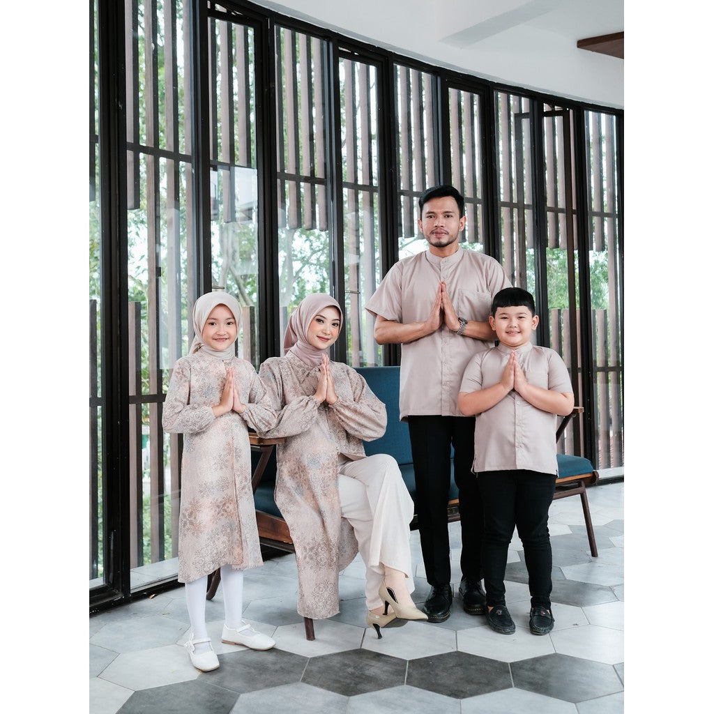 Koko Pria ✨ - Raya Collection Koko Pria Dewasa & Anak Katun Polos Modern Lebaran Raya