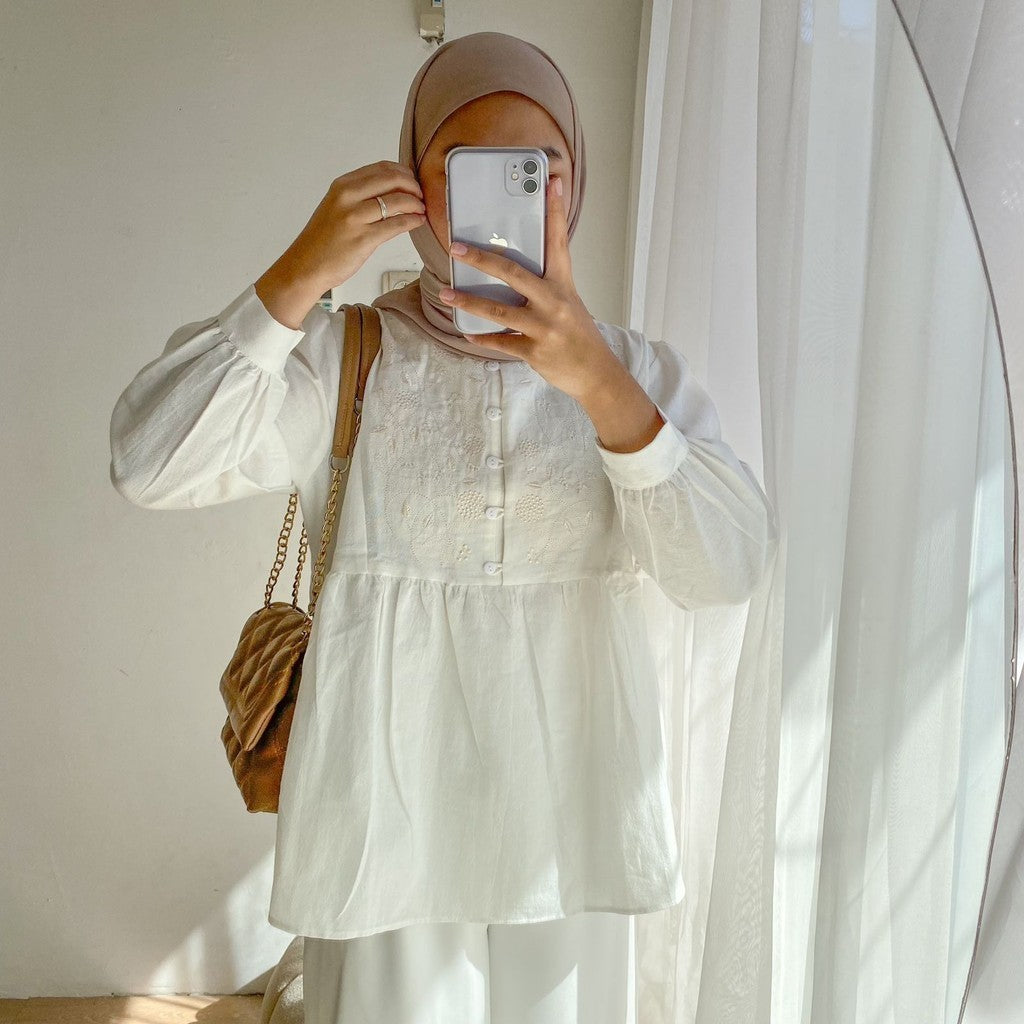 Bianca Linen Blouse Series