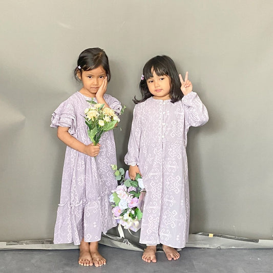 Tamara Series] Dress Tunik Anak✨ - Raya Collection  Dress Anak Tamara Series Syamaita Sarimbit Raya Motif Batik