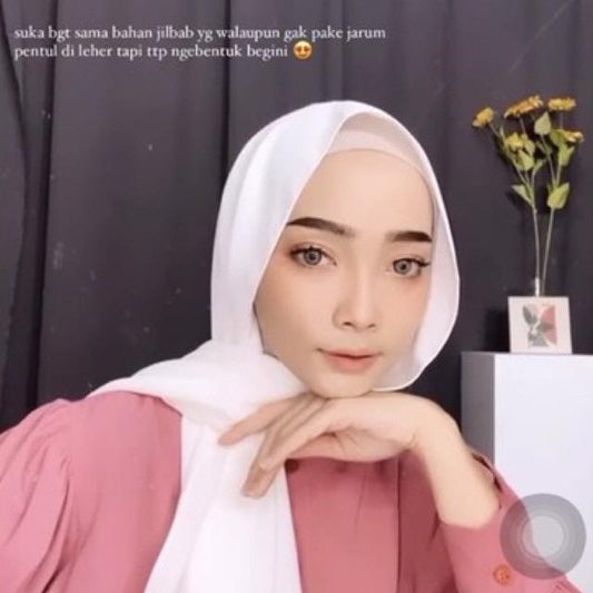 Syamaita Pasmina Glacie Scarf Anti Terawang Jilbab Muslim