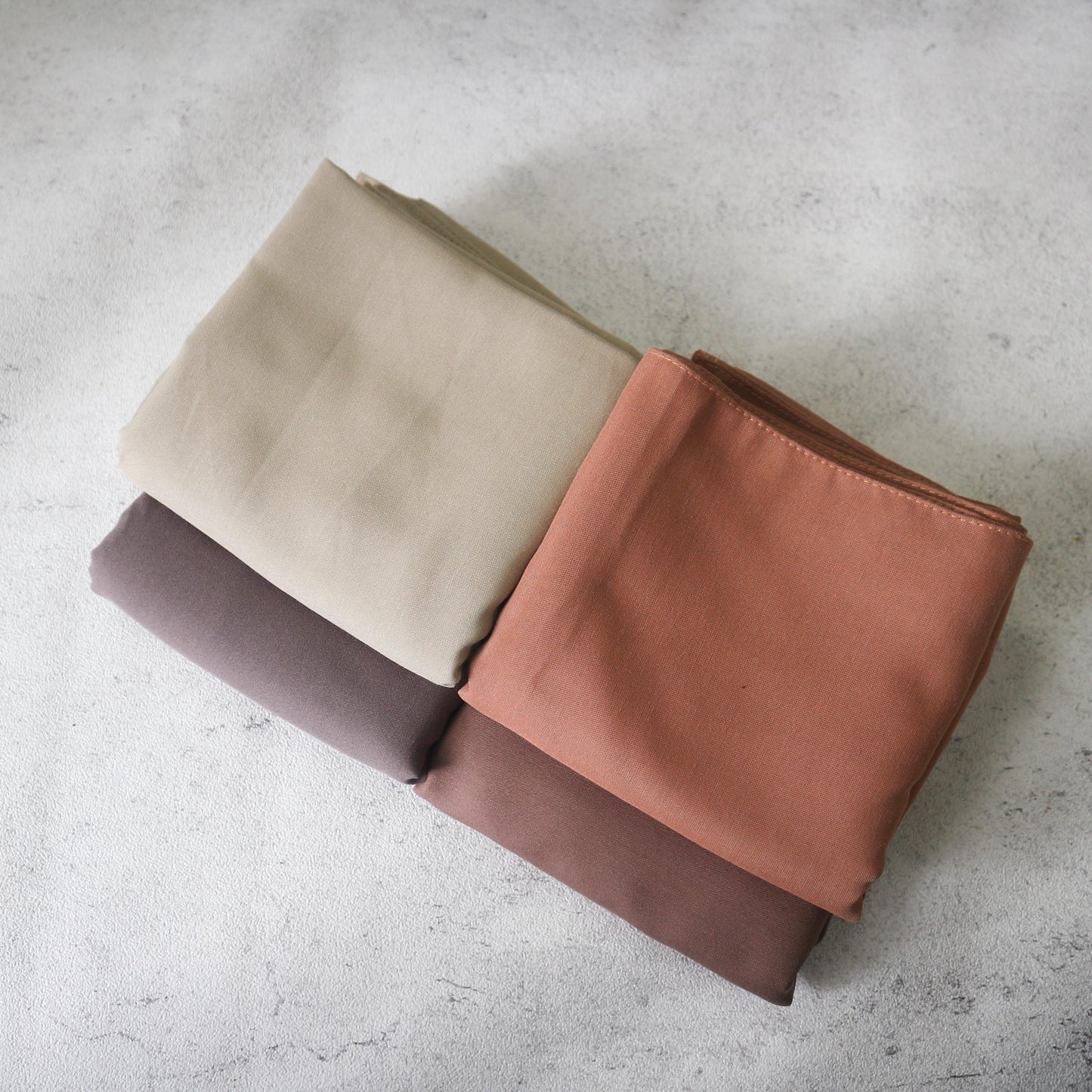 Mecca Square Scarf (Plain PolyCotton)