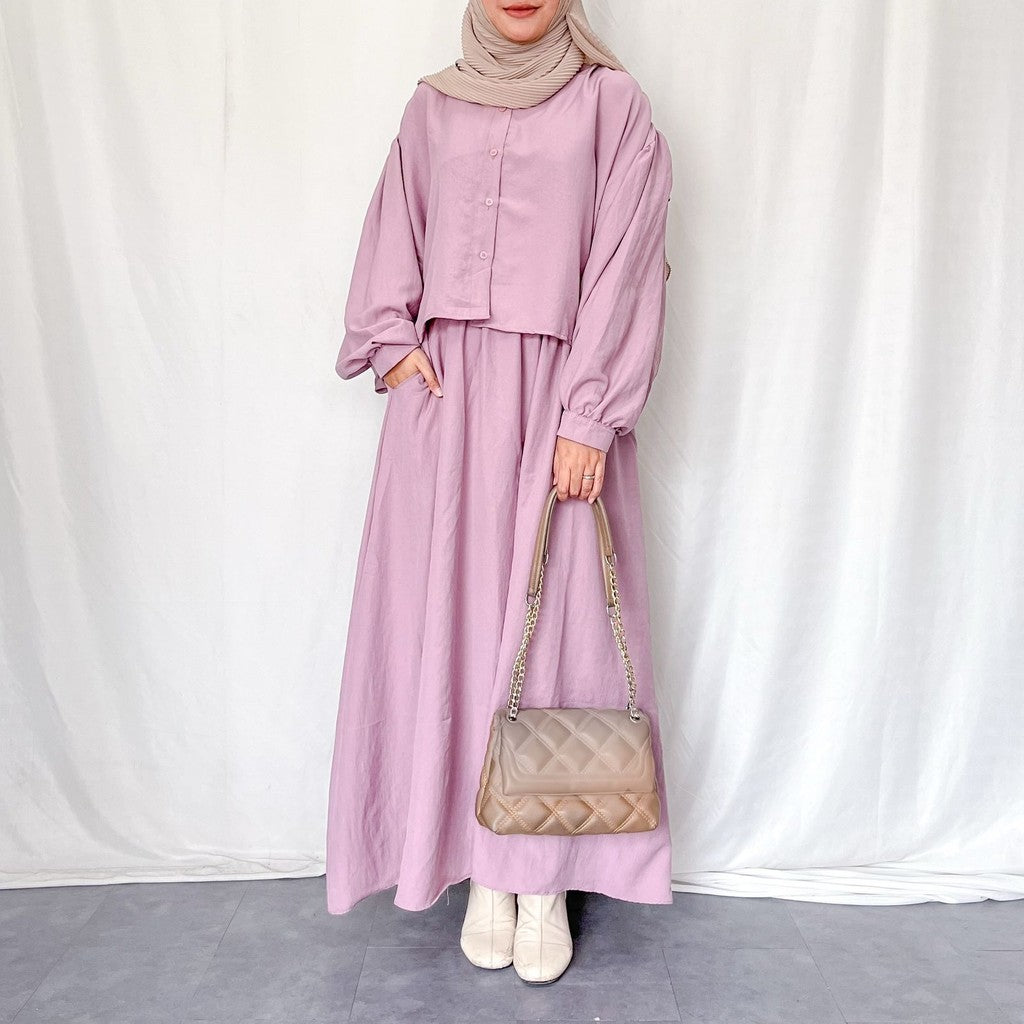 Syamaita Original Ginan Set Rok Oversize