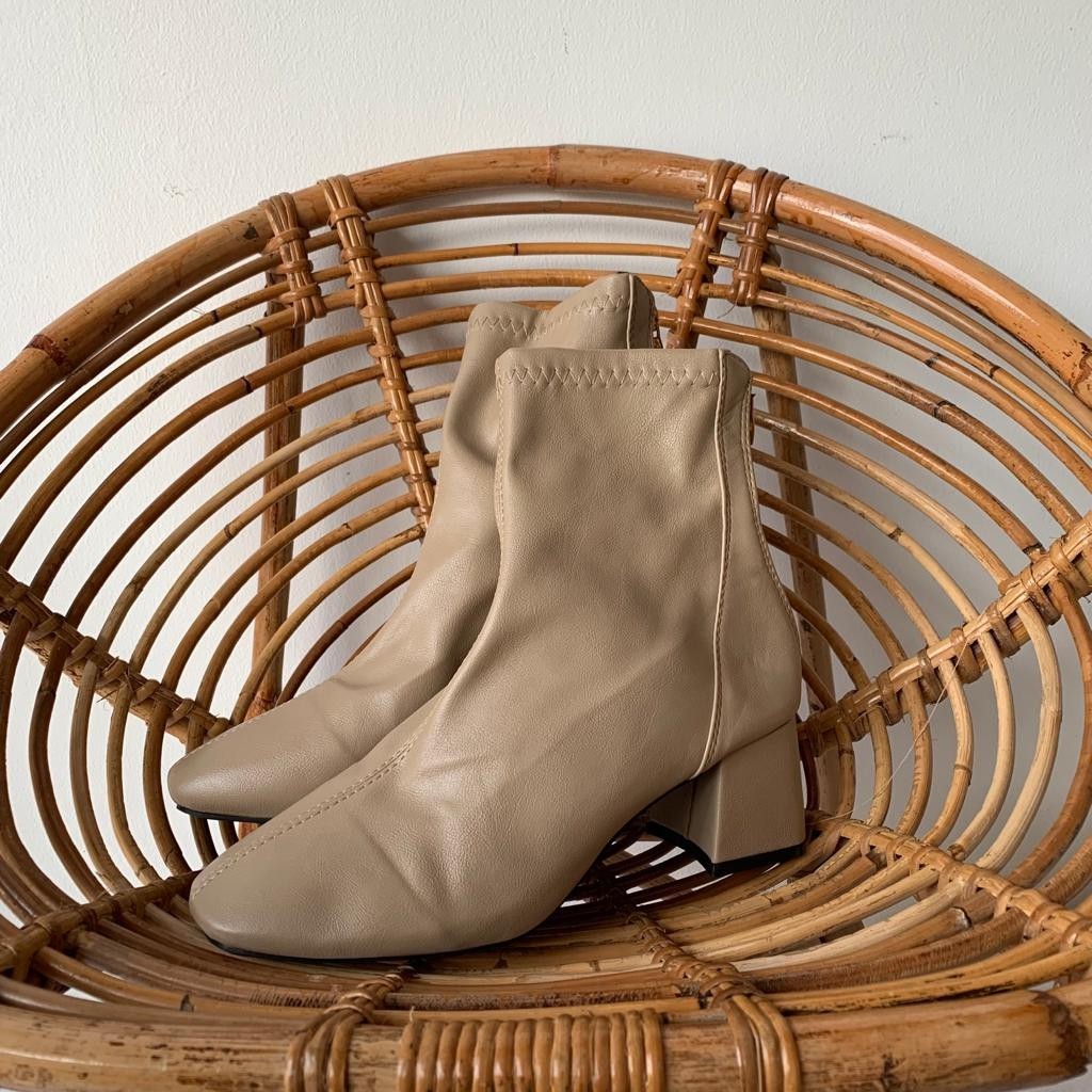 Syamaita Sepatu Boots Wanita Fashion Import Premium Quality Flat Korea Ter Populer