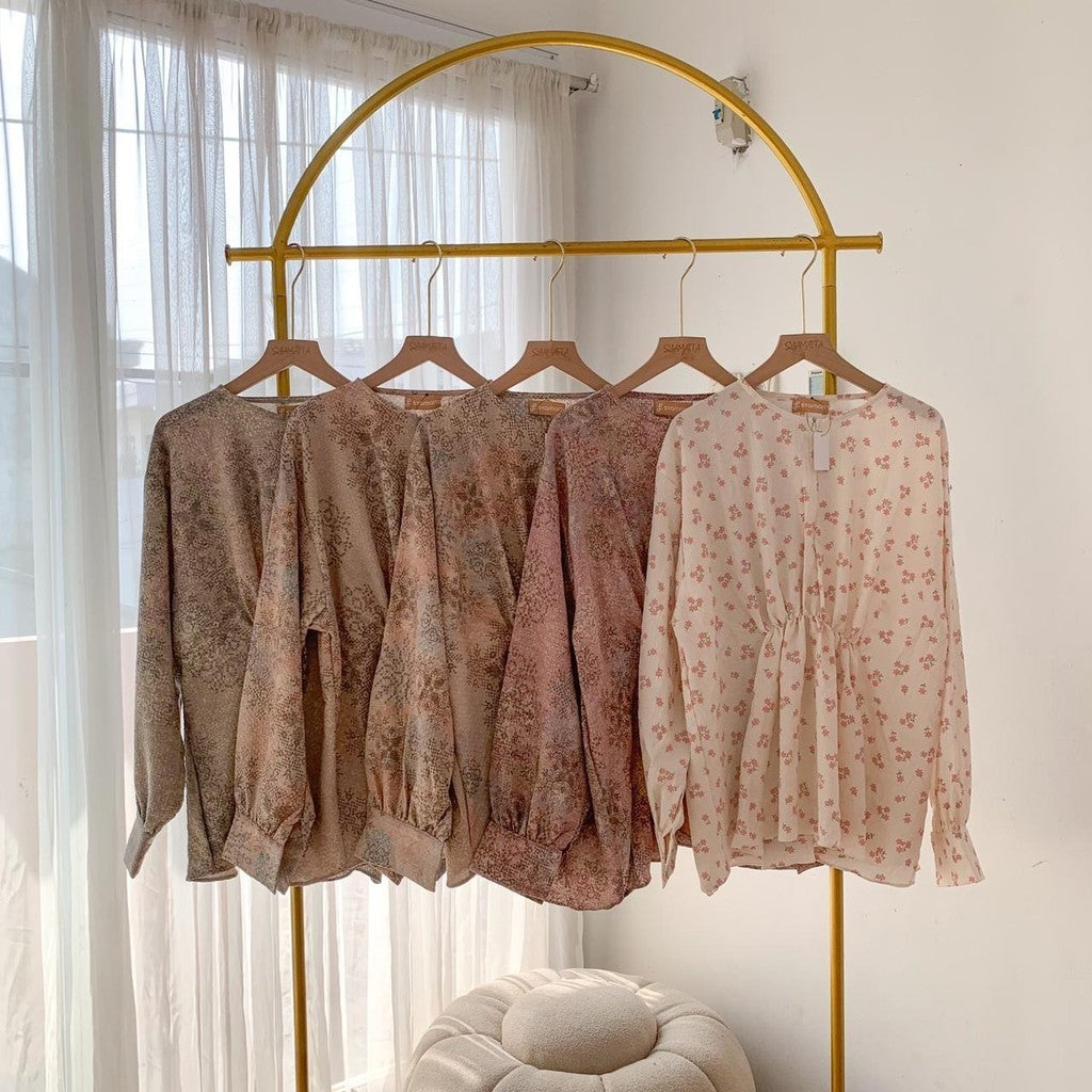 Alice Blouse New Arrival Busui & Whudhu Friendly