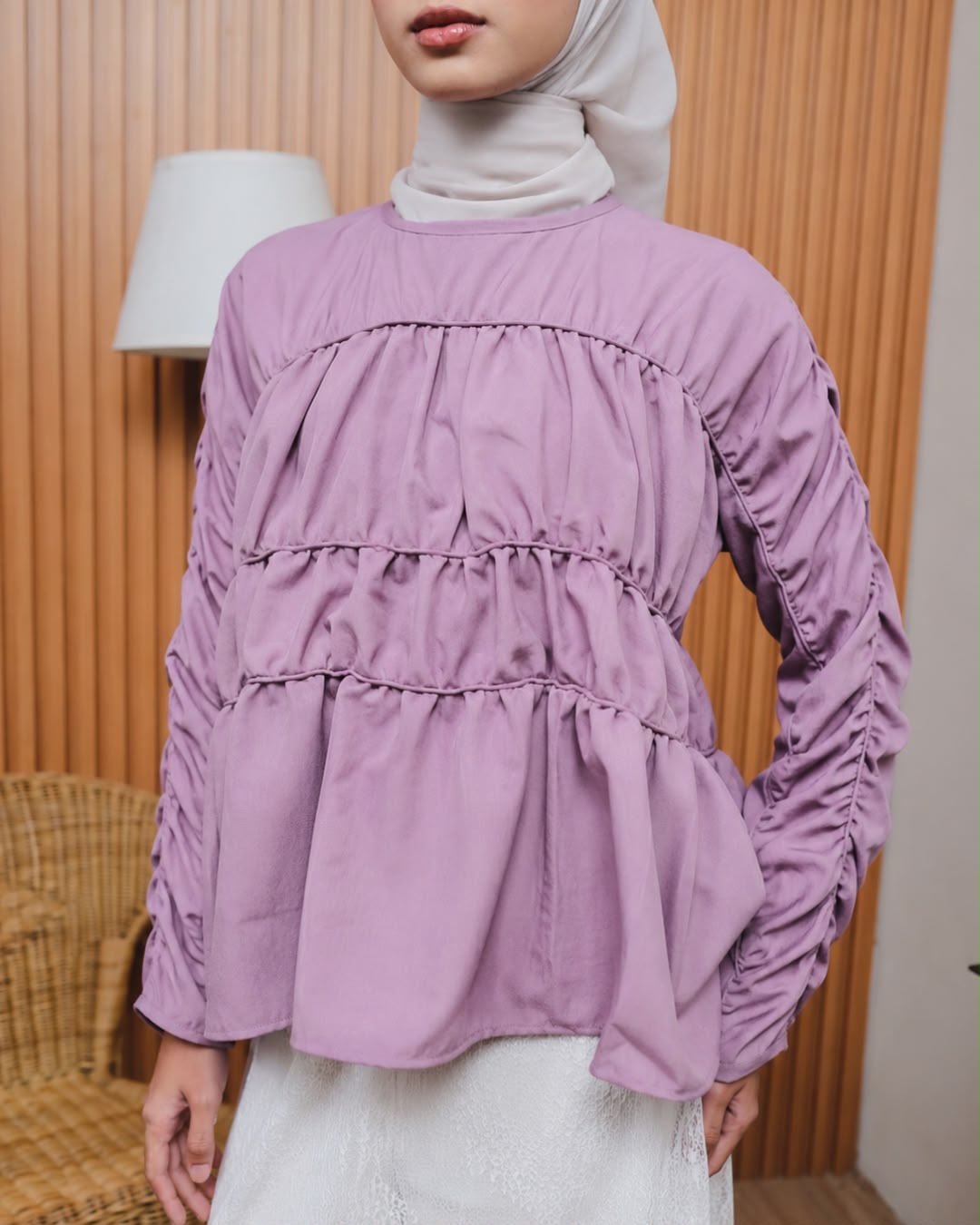 Nami Blouse Rosa Airy Premium Syamaita Original