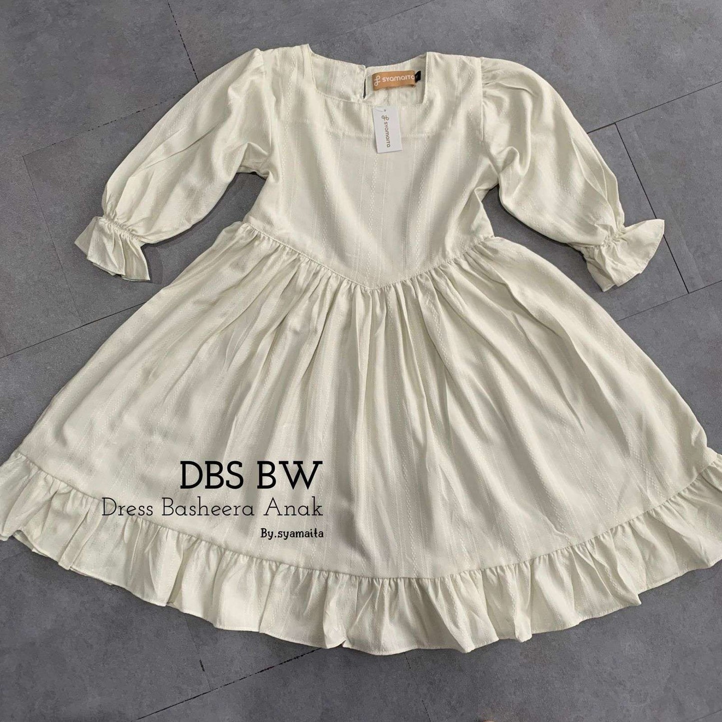 Basheera Kids Series Pakaian Muslim Gamis Koko Panjang Kids