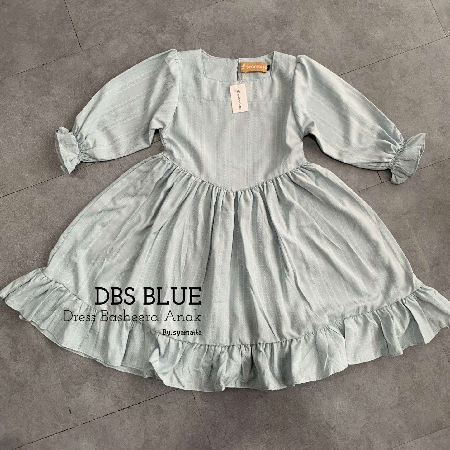 Basheera Kids Series Pakaian Muslim Gamis Koko Panjang Kids