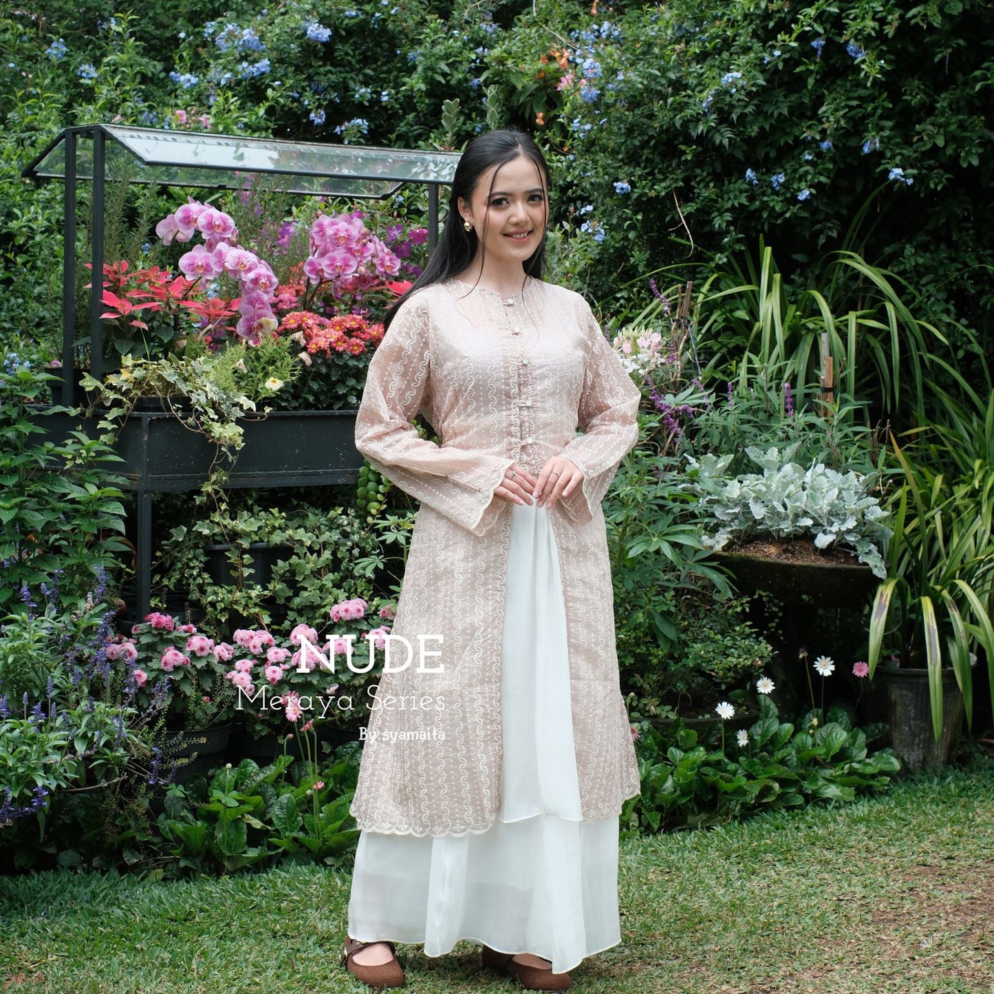 Syamaita Original Meraya Series Papersilk Bordir