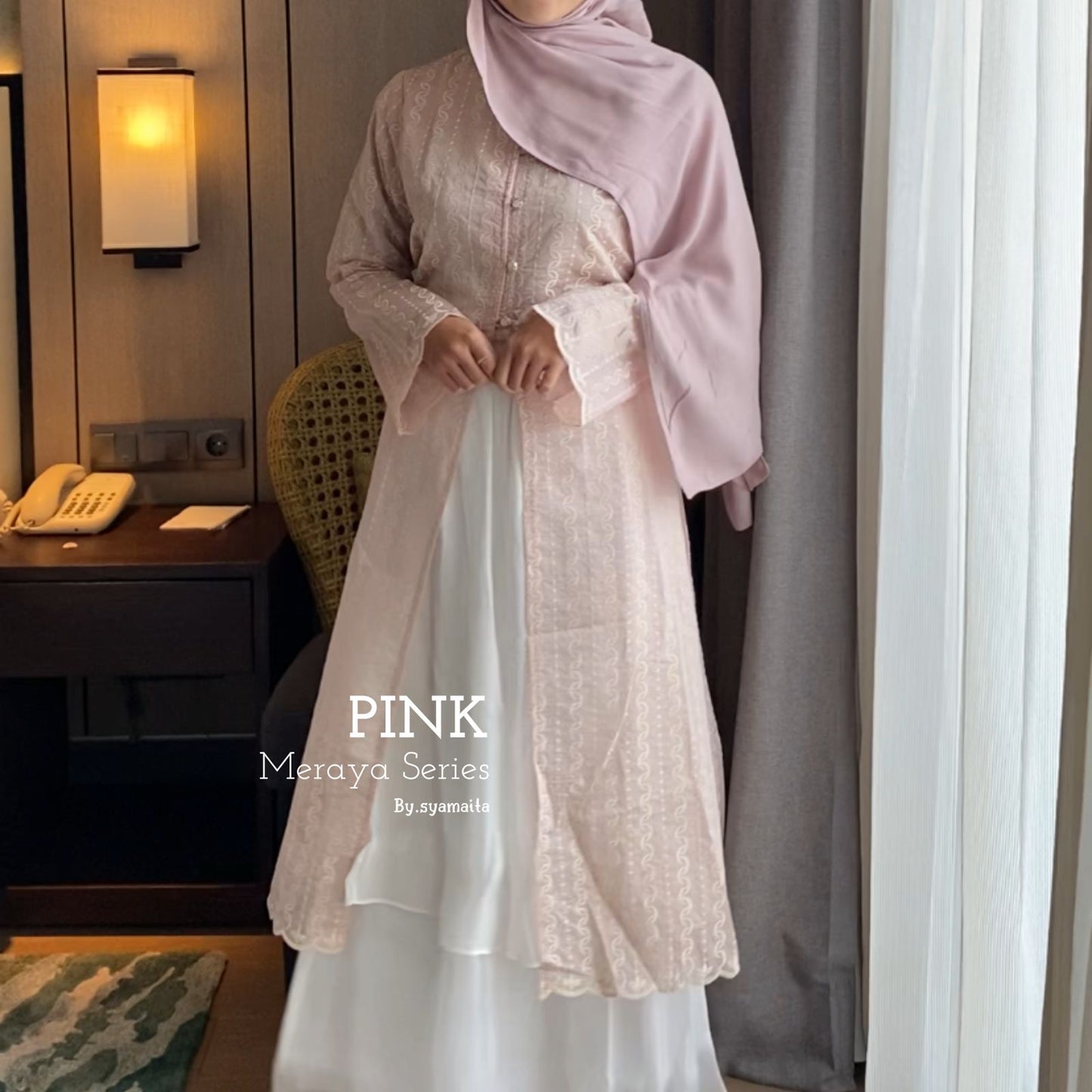Syamaita Original Meraya Series Papersilk Bordir