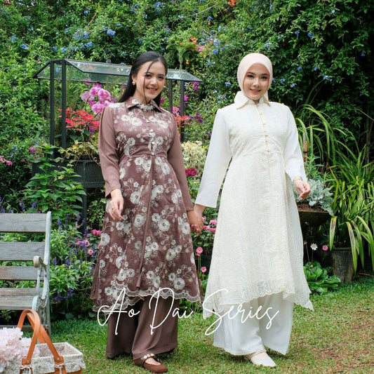 Syamaita Original Ao Dai Series Papersilk Mix Cotton Senorita