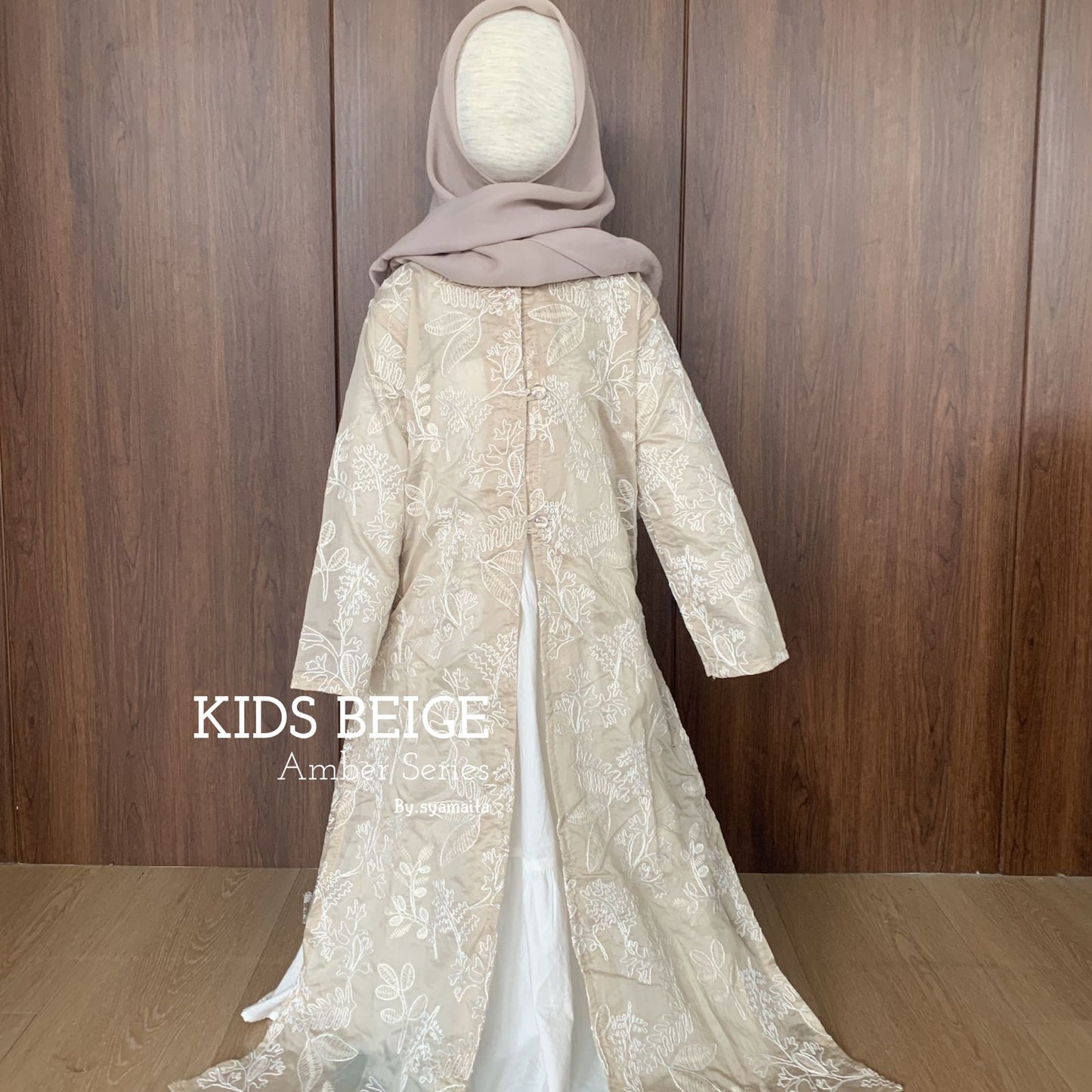 Amber Series Tunik and Vest Papersilk Timeless Eye Catching Bordir