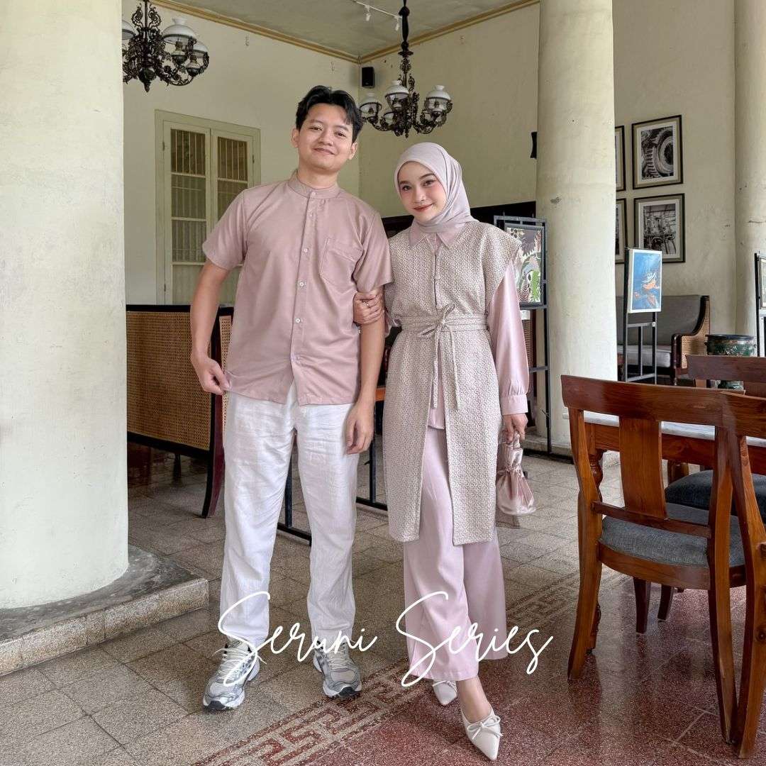Syamaita Original Seruni Series Raya 3 in 1 Oneset Elegant