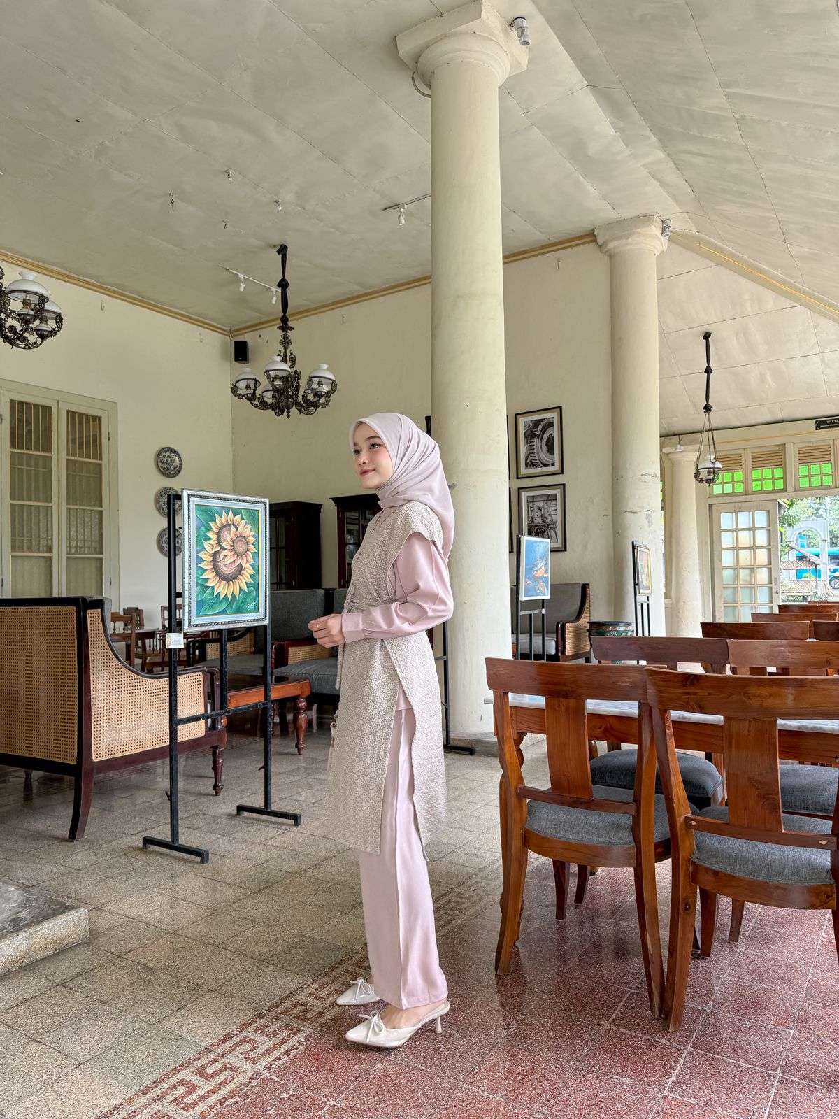 Syamaita Original Seruni Series Raya 3 in 1 Oneset Elegant