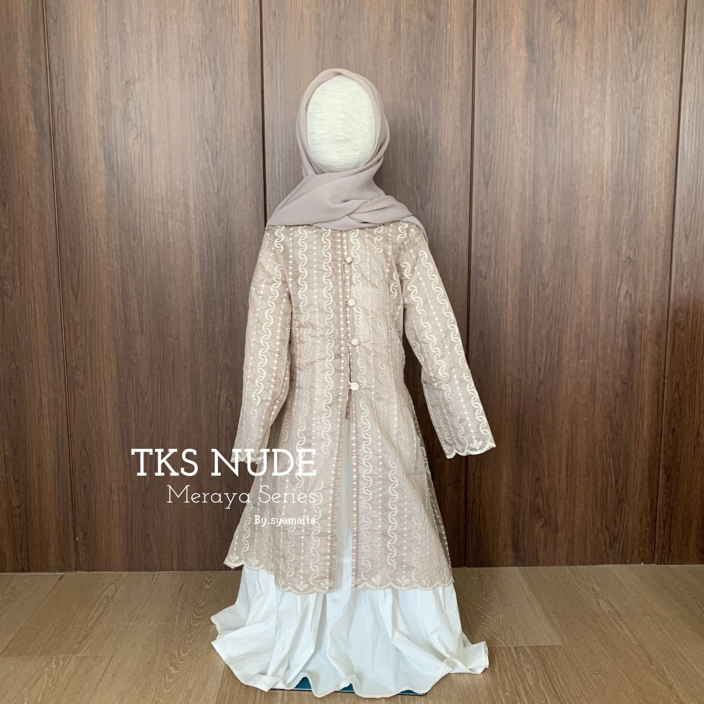 Syamaita Original Meraya Series Papersilk Bordir