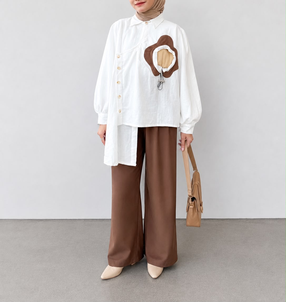 Jeju Shirt Linen Premium Busui Friendly Bumil Friendly Wudhu Friendly