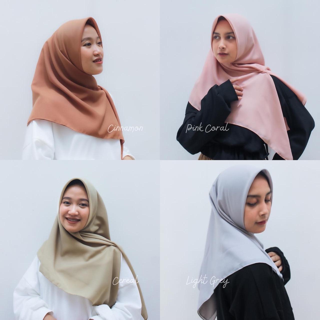 Mecca Square Scarf (Plain PolyCotton)