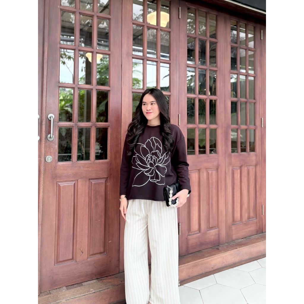 Jaden Blouse Bordir By Syamaita Original