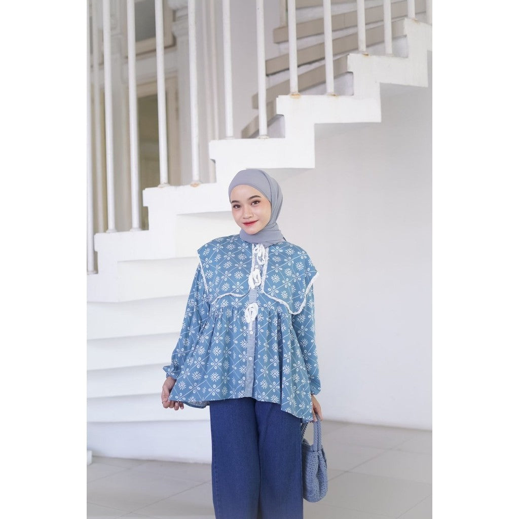 Vello Shirt Rayon Twill Coquette