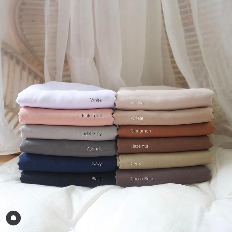 Mecca Square Scarf (Plain PolyCotton)