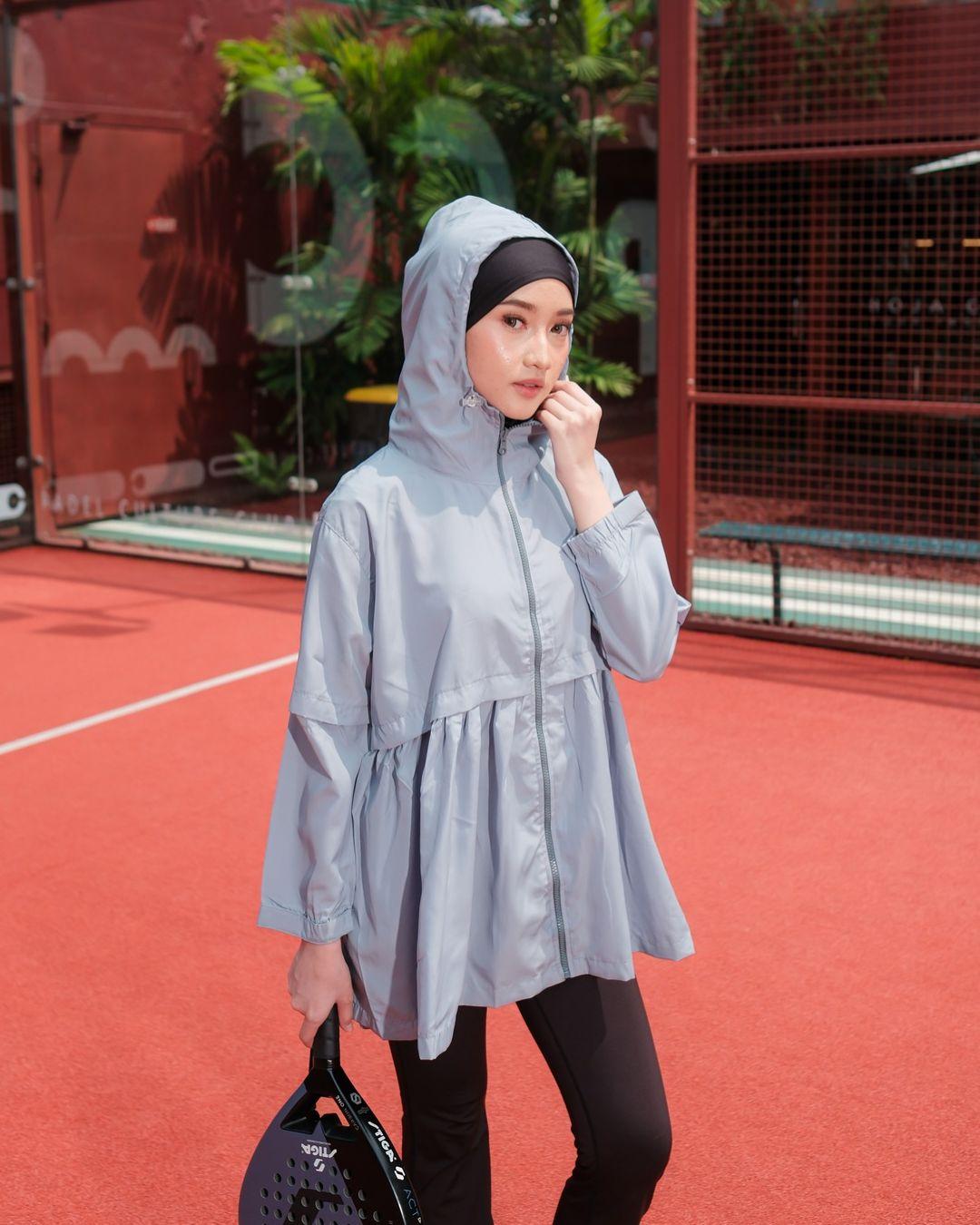 Bina Outer Olahraga Wanita Padel Tenis Pilates Zumba Senam Syamaita Original