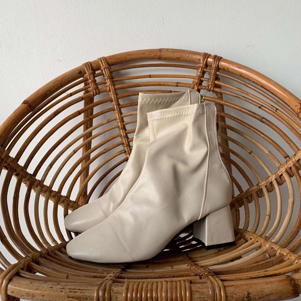 Syamaita Sepatu Boots Wanita Fashion Import Premium Quality Flat Korea Ter Populer