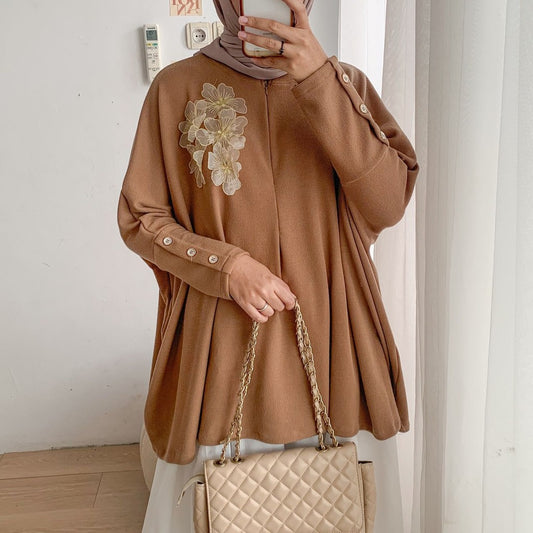 Syamaita Original Blossom Blouse Busui Friendly
