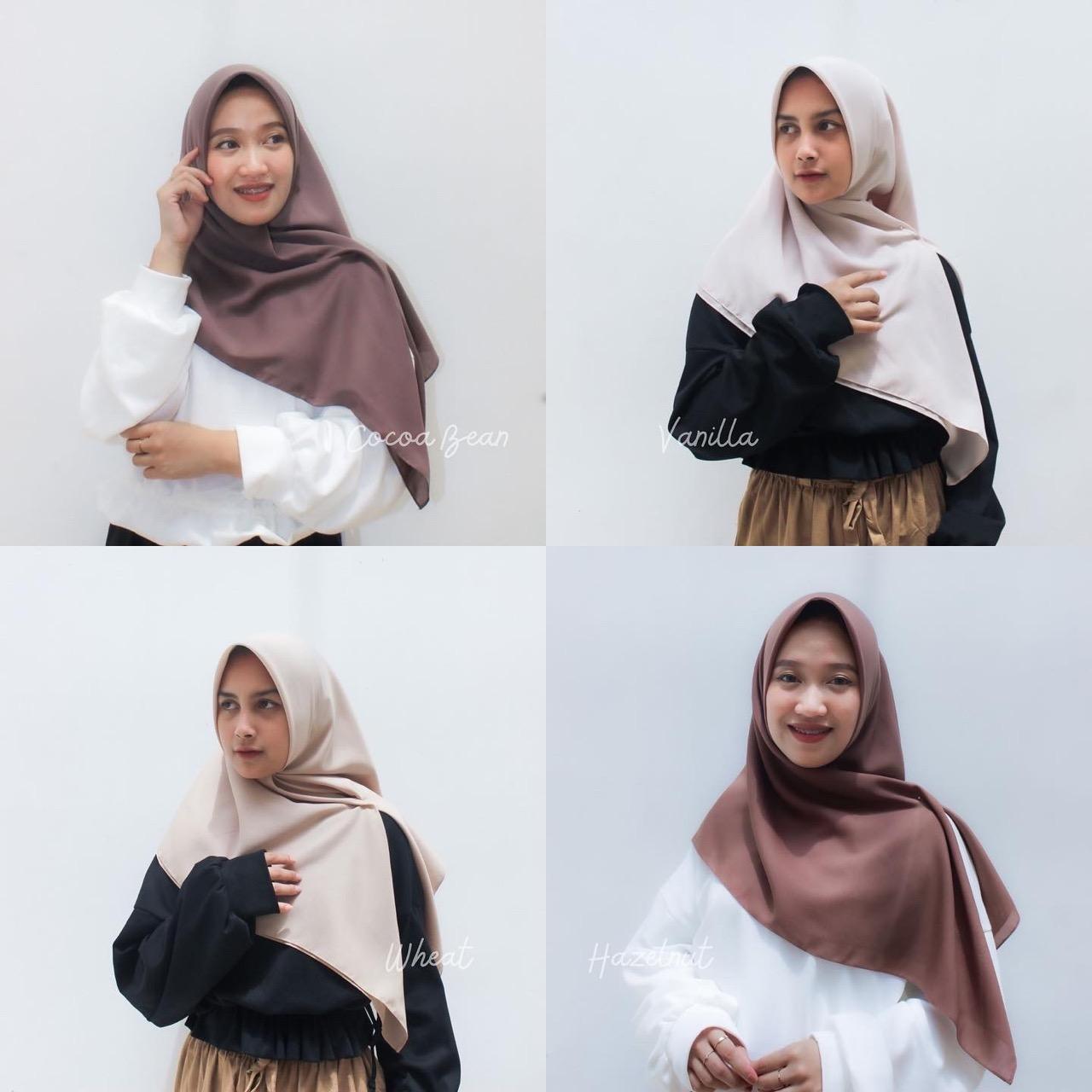 Mecca Square Scarf (Plain PolyCotton)