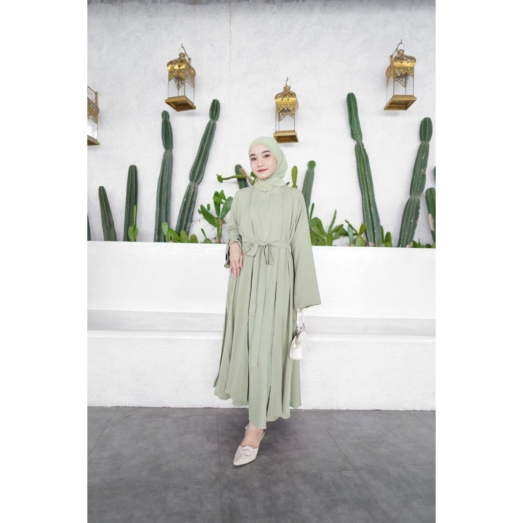 Hawa Abaya Dress Inner Outer 3in1